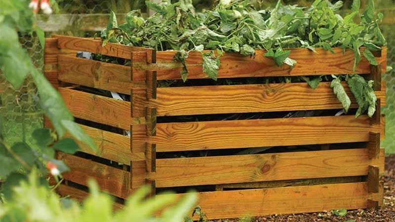 Compostador casero