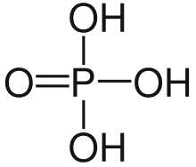 Formulación química ácido fosfórico