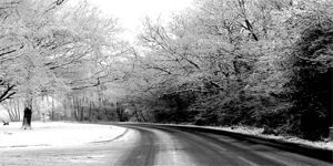 invierno invierno. Paisaje invernal con nieve