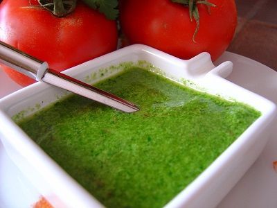 mojo de cilantro